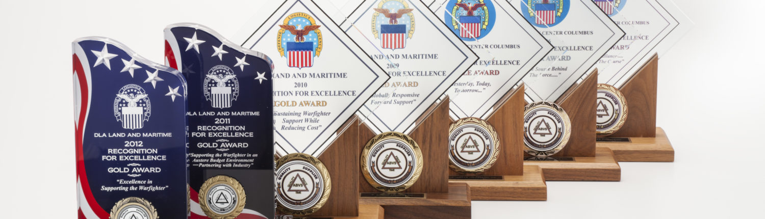 Gold awards from US government