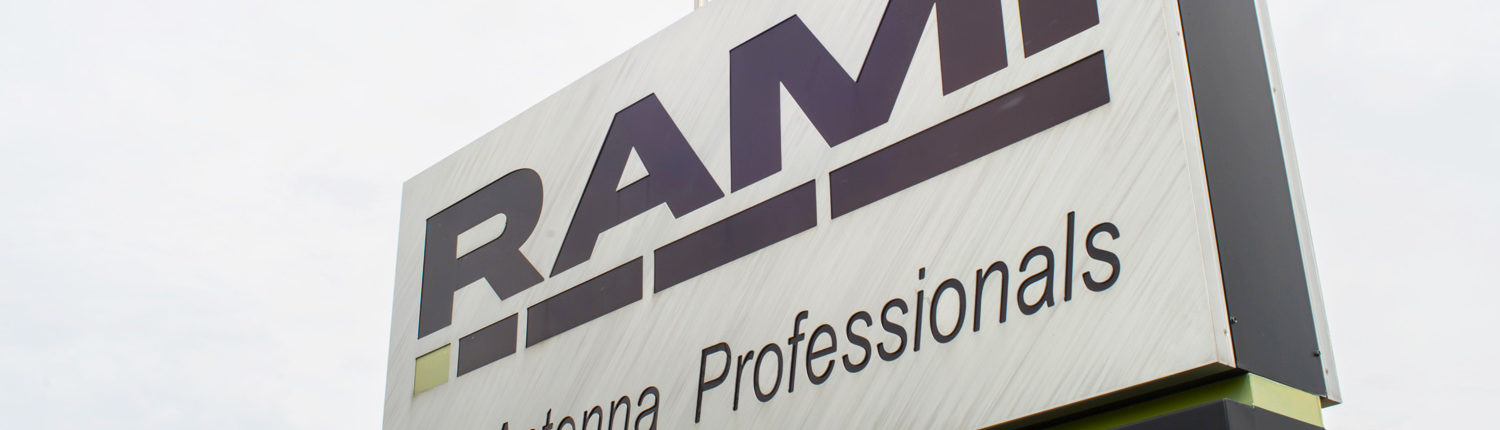 RAMI business sign