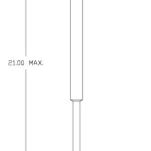 RMH1217B manpack gooseneck antenna