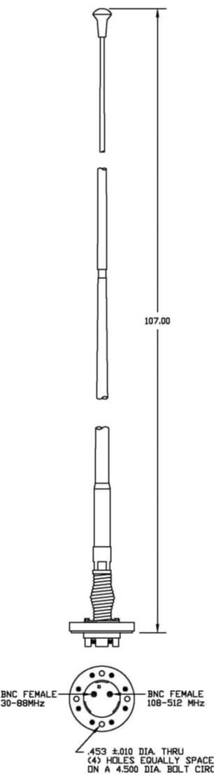RAMI390-2 engineering drawing