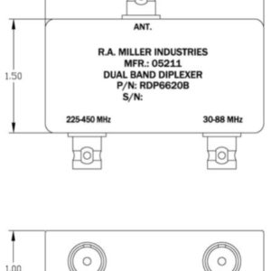 RDP6620B engineering drawing